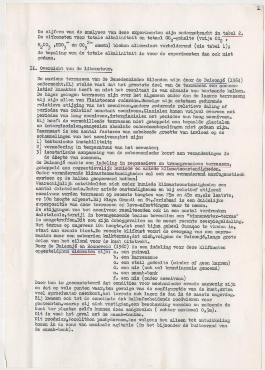Z-Een onderzoek naar de geomorfologische processen aan de kusten van Curacao - New Page