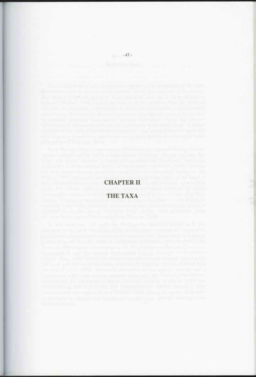 Z-Cladistic analysis of the Polycystididae (Platyhelminthes Kalyptorrhynchia), with application of phylogenetic nomenclature - New Page