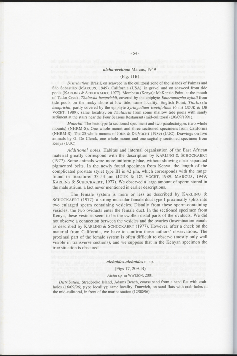 Z-Cladistic analysis of the Polycystididae (Platyhelminthes Kalyptorrhynchia), with application of phylogenetic nomenclature - New Page