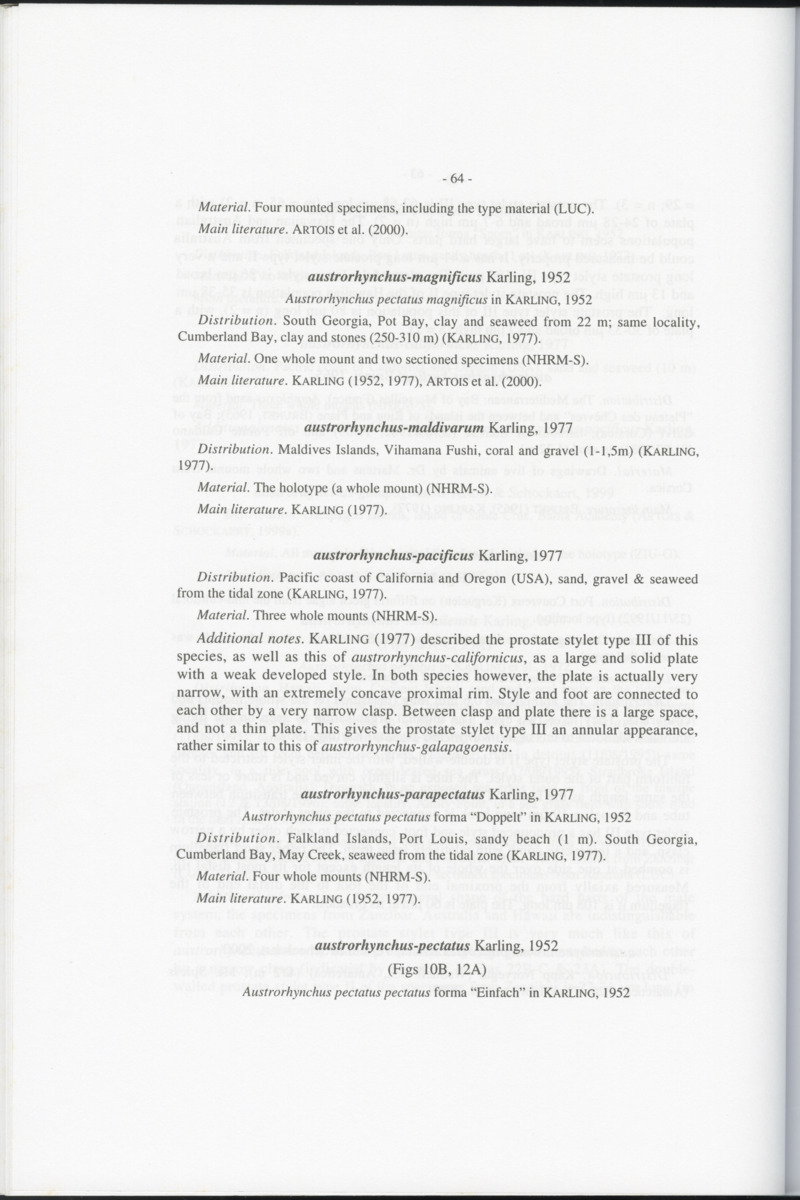 Z-Cladistic analysis of the Polycystididae (Platyhelminthes Kalyptorrhynchia), with application of phylogenetic nomenclature - New Page
