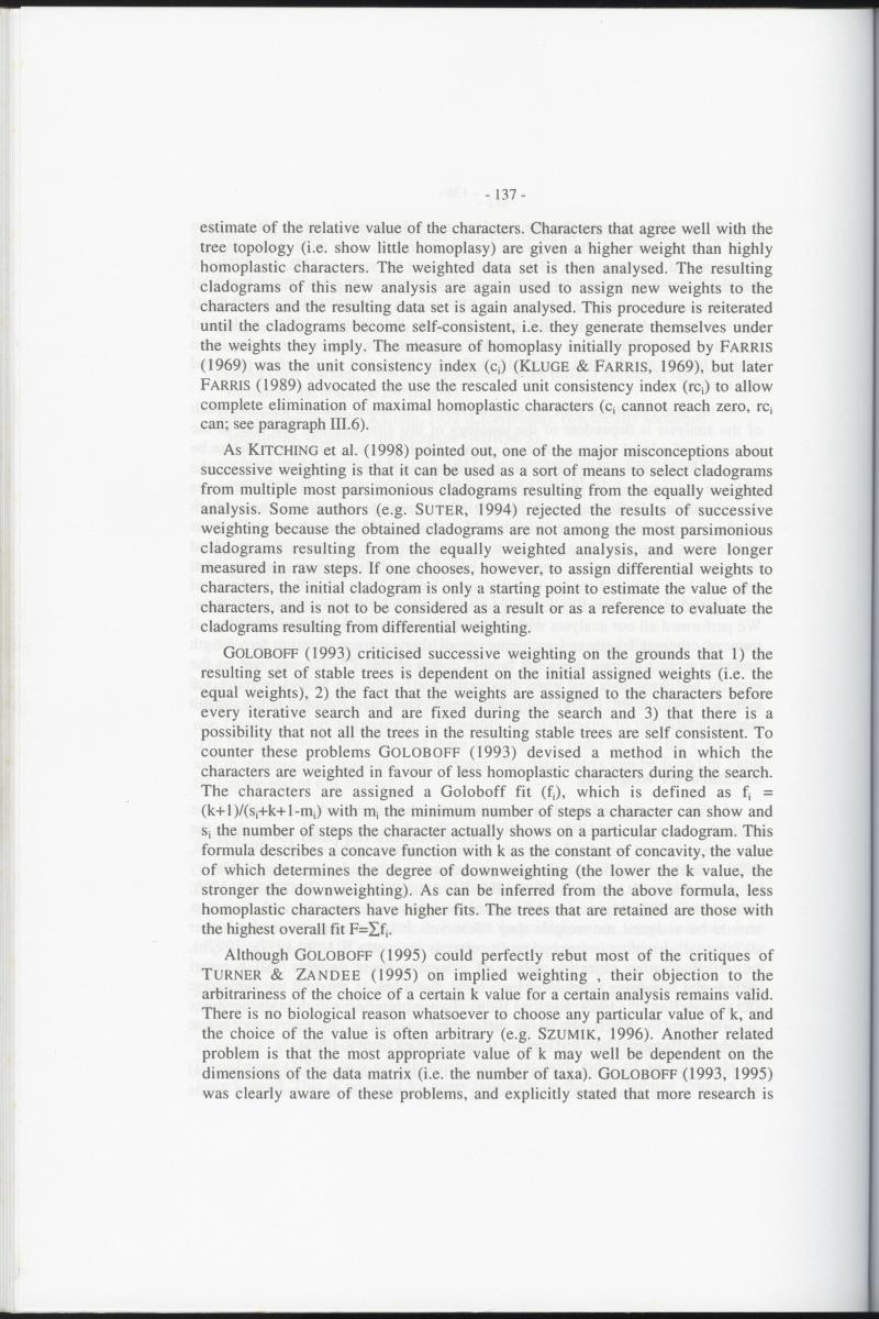 Z-Cladistic analysis of the Polycystididae (Platyhelminthes Kalyptorrhynchia), with application of phylogenetic nomenclature - New Page