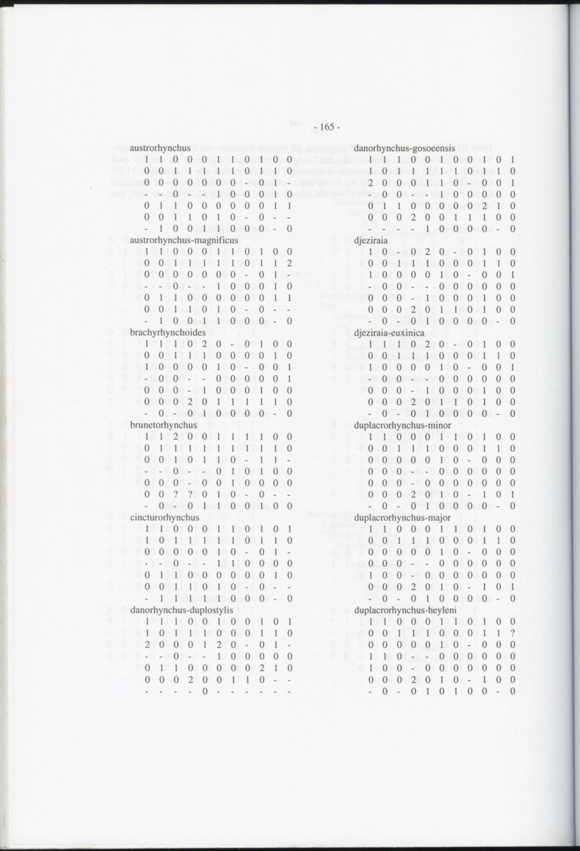 Z-Cladistic analysis of the Polycystididae (Platyhelminthes Kalyptorrhynchia), with application of phylogenetic nomenclature - New Page