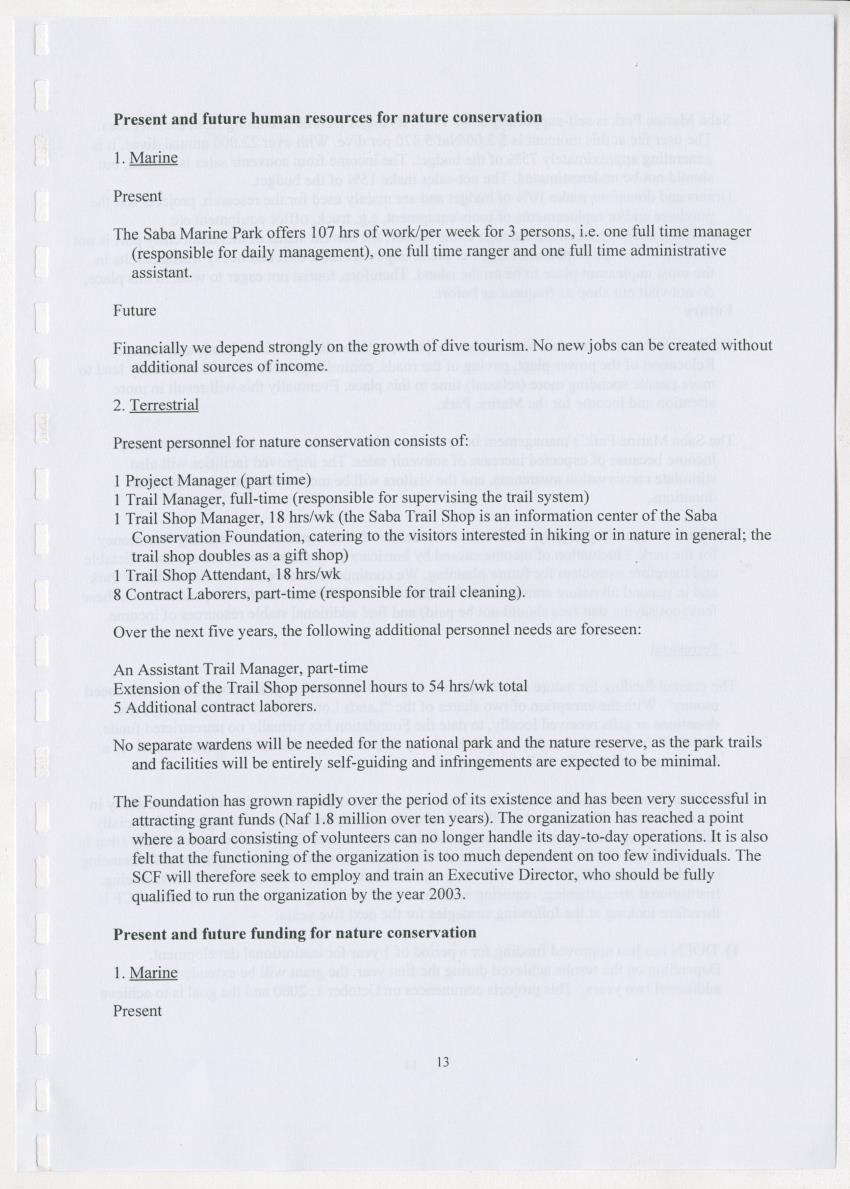 The Antillean National Nature Forum 2000 - New Page