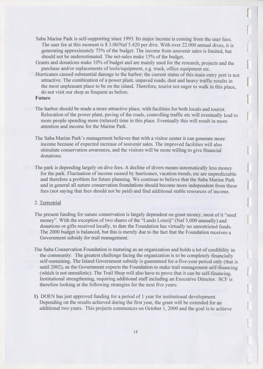 The Antillean National Nature Forum 2000 - New Page