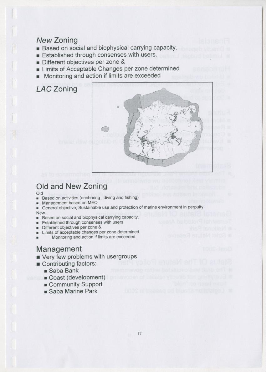 The Antillean National Nature Forum 2000 - New Page