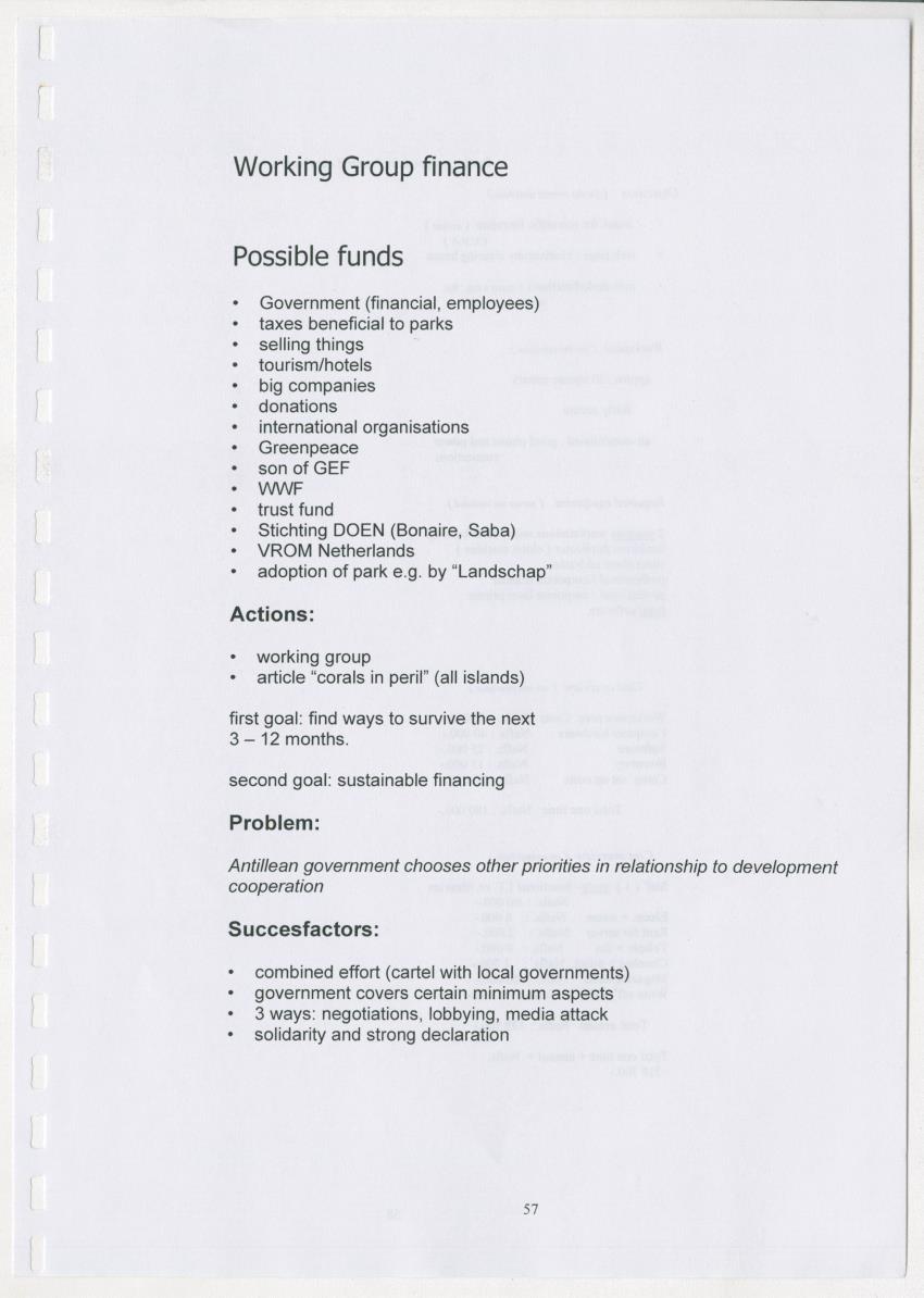 The Antillean National Nature Forum 2000 - New Page