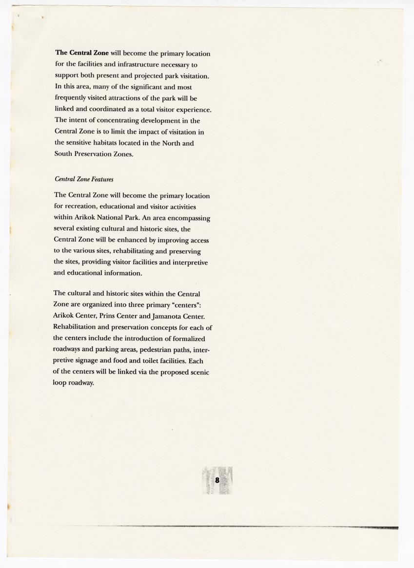 Arikok National Park Initiatives - New Page