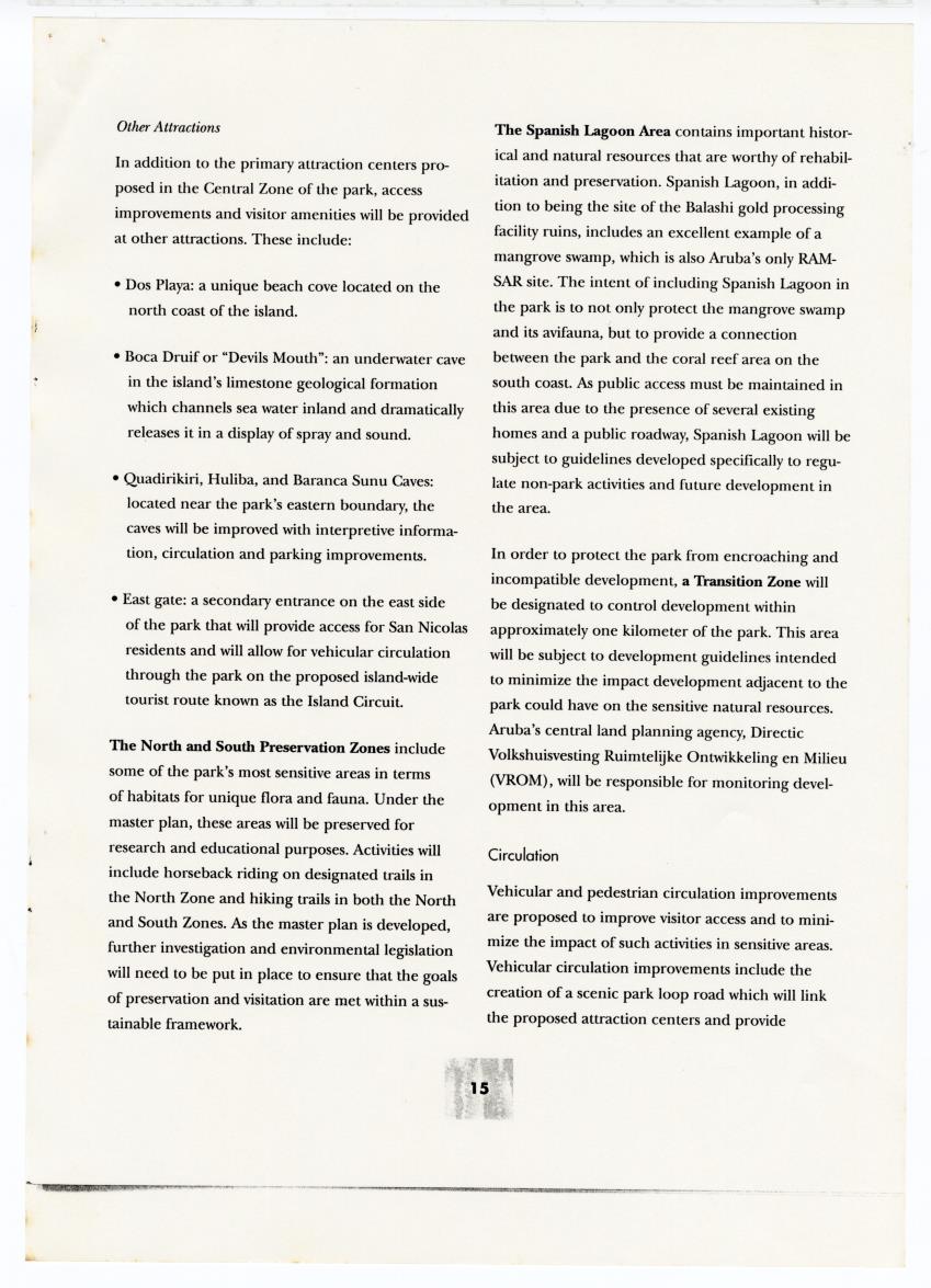 Arikok National Park Initiatives - New Page