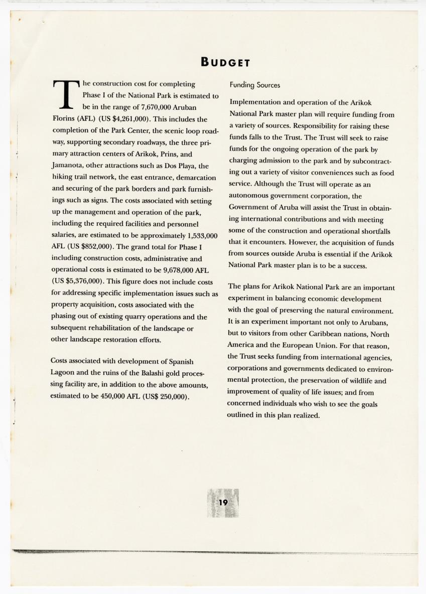 Arikok National Park Initiatives - New Page