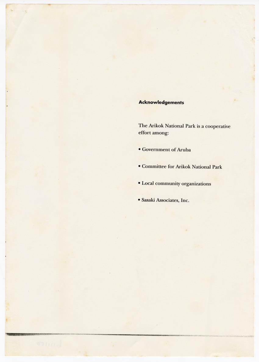 Arikok National Park Initiatives - New Page