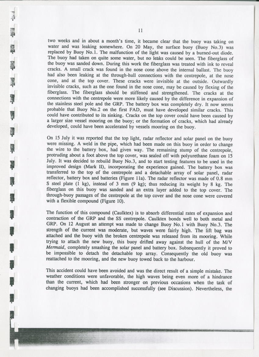 Z-The Construction and Deployment of Deep Water Fish Aggregating Devices in the Island of Curacao - New Page