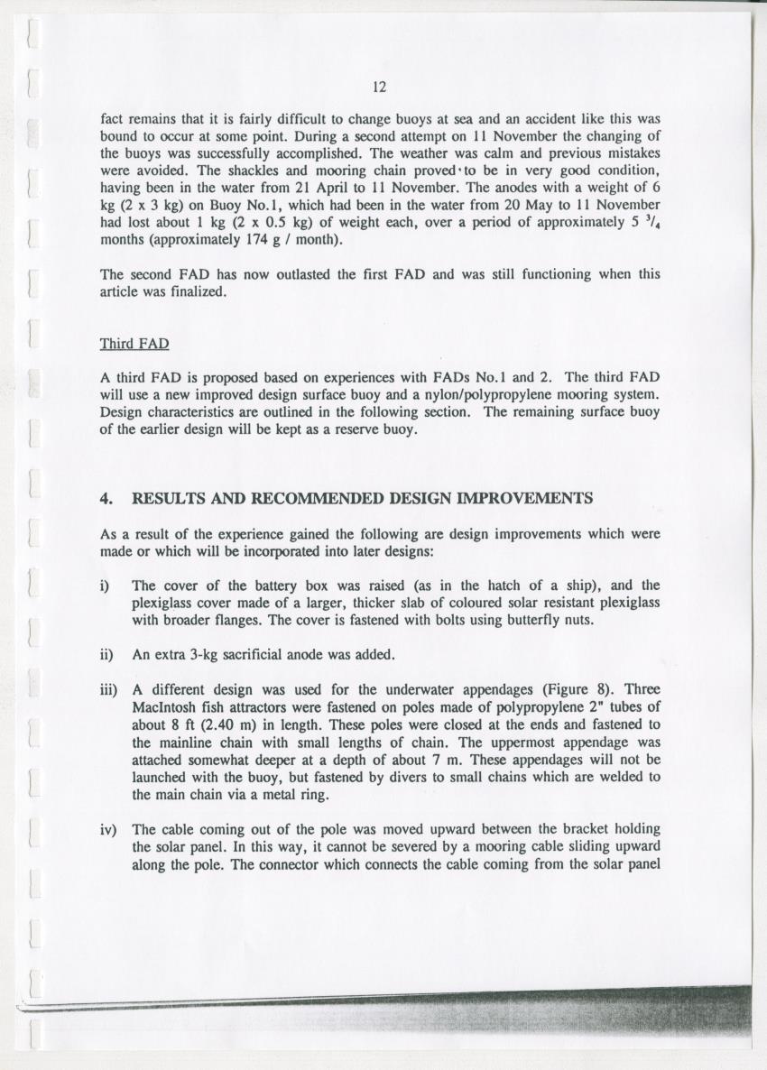Z-The Construction and Deployment of Deep Water Fish Aggregating Devices in the Island of Curacao - New Page