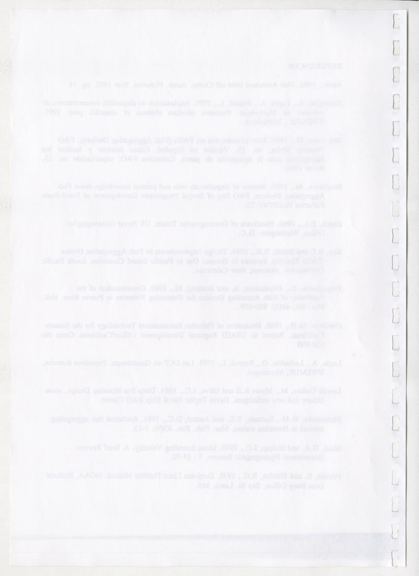 Z-The Construction and Deployment of Deep Water Fish Aggregating Devices in the Island of Curacao - New Page