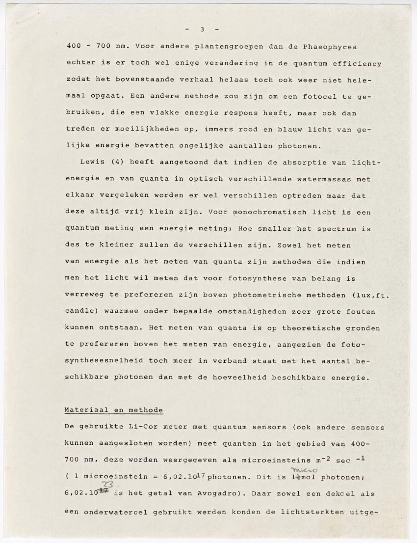 Quantum light measurements and observations on water movement along the Curacao fore reef slope - New Page