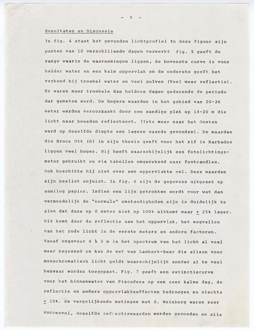 Quantum light measurements and observations on water movement along the Curacao fore reef slope - New Page