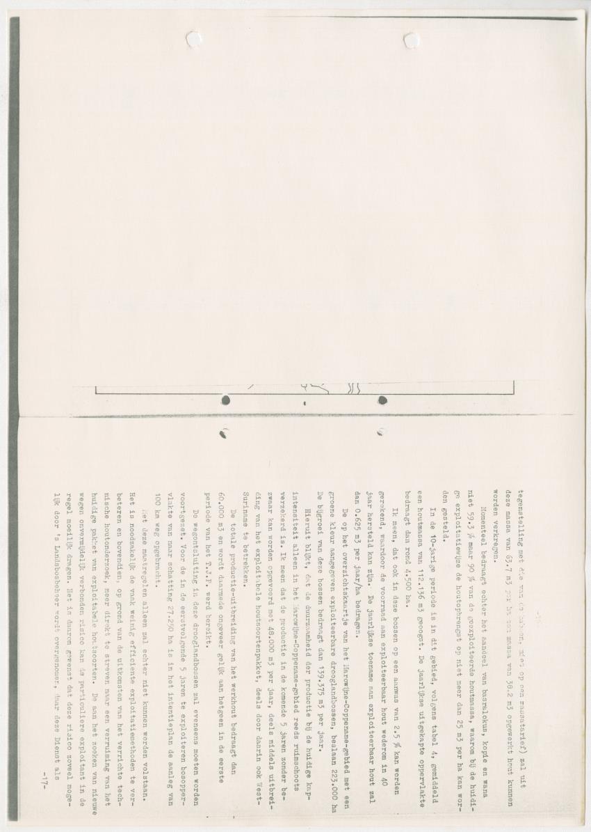 Z-Rapport over het gedurende de maanden juli en augustus 1961 in Suriname en de Nederlandse Antillen ten behoeve van het tien jaren plan verrichte onderzoek op het gebied van de Bosbouw - New Page