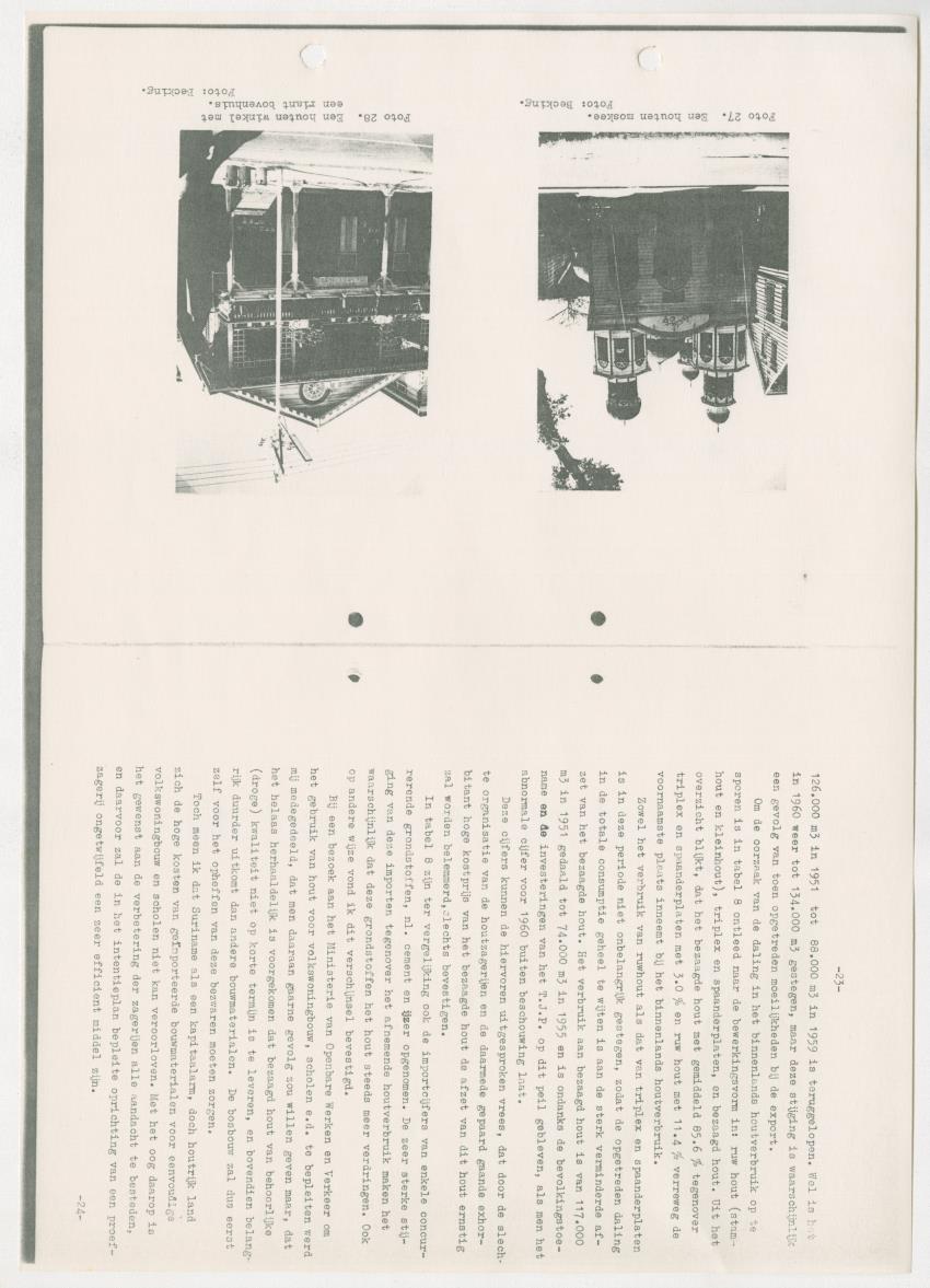 Z-Rapport over het gedurende de maanden juli en augustus 1961 in Suriname en de Nederlandse Antillen ten behoeve van het tien jaren plan verrichte onderzoek op het gebied van de Bosbouw - New Page