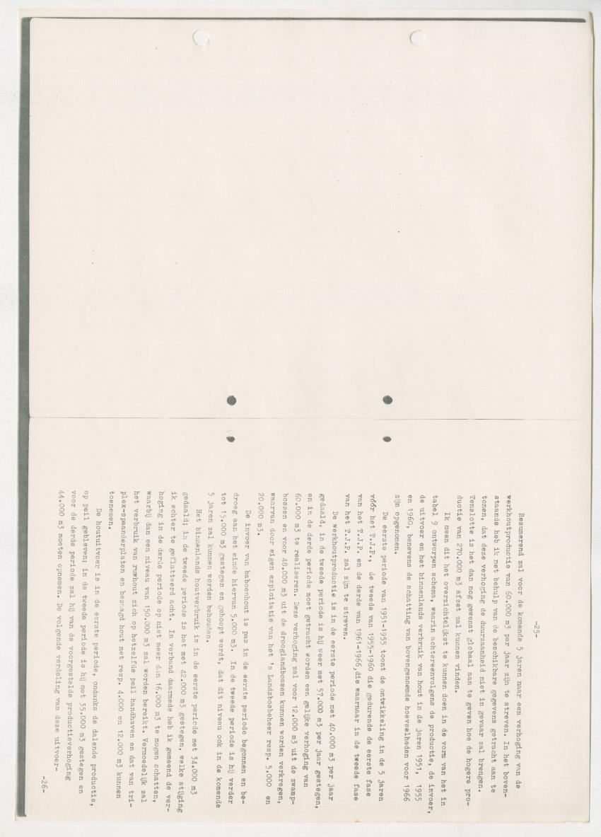 Z-Rapport over het gedurende de maanden juli en augustus 1961 in Suriname en de Nederlandse Antillen ten behoeve van het tien jaren plan verrichte onderzoek op het gebied van de Bosbouw - New Page