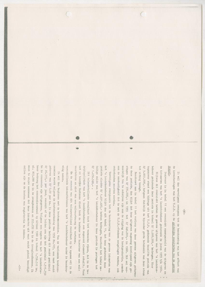 Z-Rapport over het gedurende de maanden juli en augustus 1961 in Suriname en de Nederlandse Antillen ten behoeve van het tien jaren plan verrichte onderzoek op het gebied van de Bosbouw - New Page