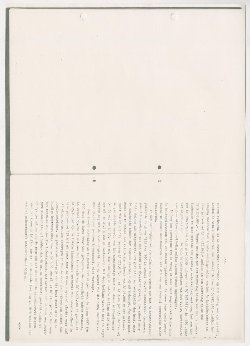 Z-Rapport over het gedurende de maanden juli en augustus 1961 in Suriname en de Nederlandse Antillen ten behoeve van het tien jaren plan verrichte onderzoek op het gebied van de Bosbouw - New Page