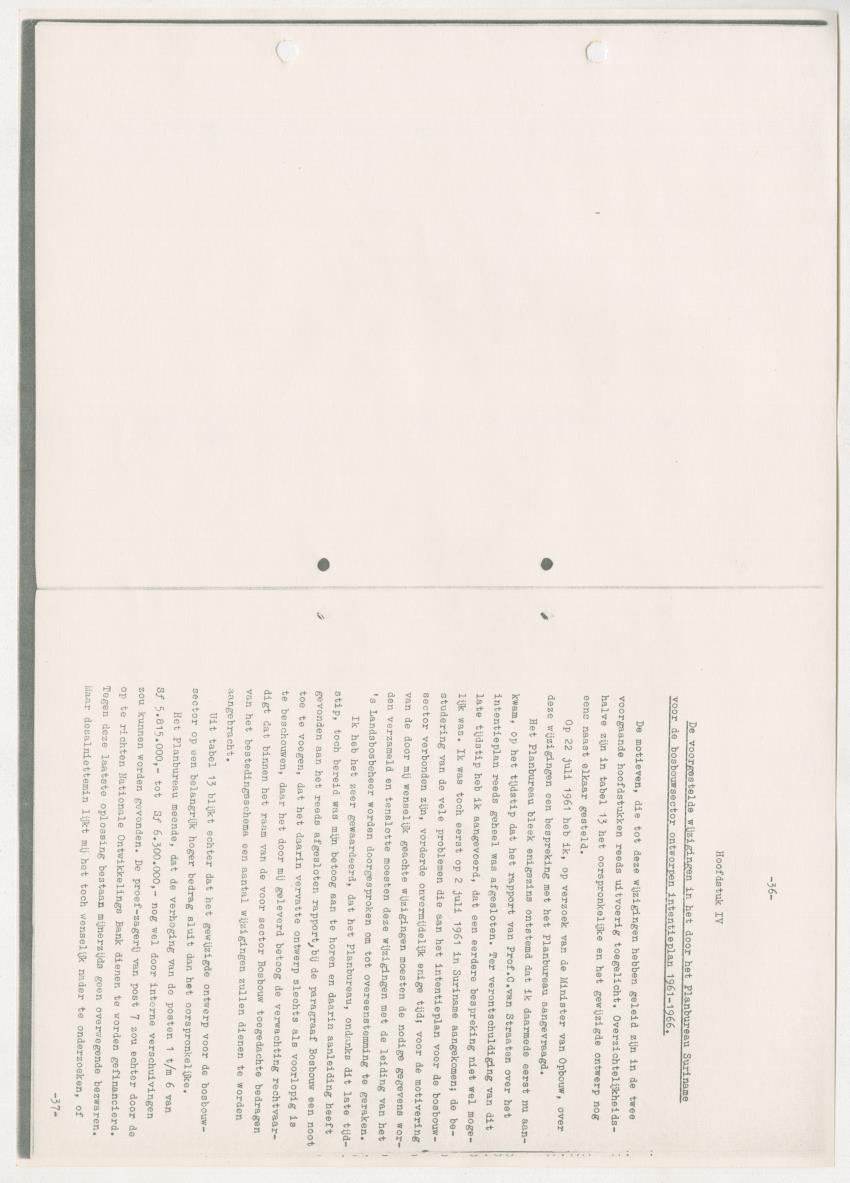 Z-Rapport over het gedurende de maanden juli en augustus 1961 in Suriname en de Nederlandse Antillen ten behoeve van het tien jaren plan verrichte onderzoek op het gebied van de Bosbouw - New Page