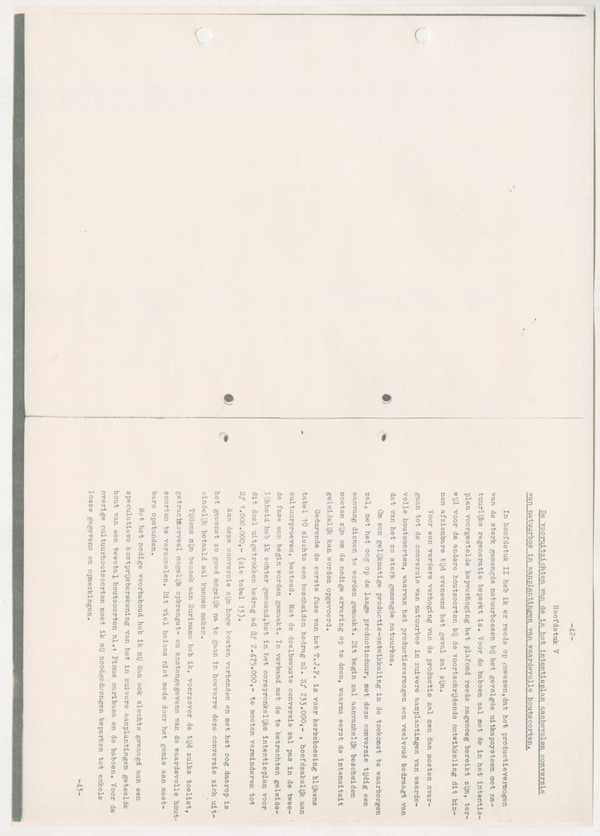 Z-Rapport over het gedurende de maanden juli en augustus 1961 in Suriname en de Nederlandse Antillen ten behoeve van het tien jaren plan verrichte onderzoek op het gebied van de Bosbouw - New Page