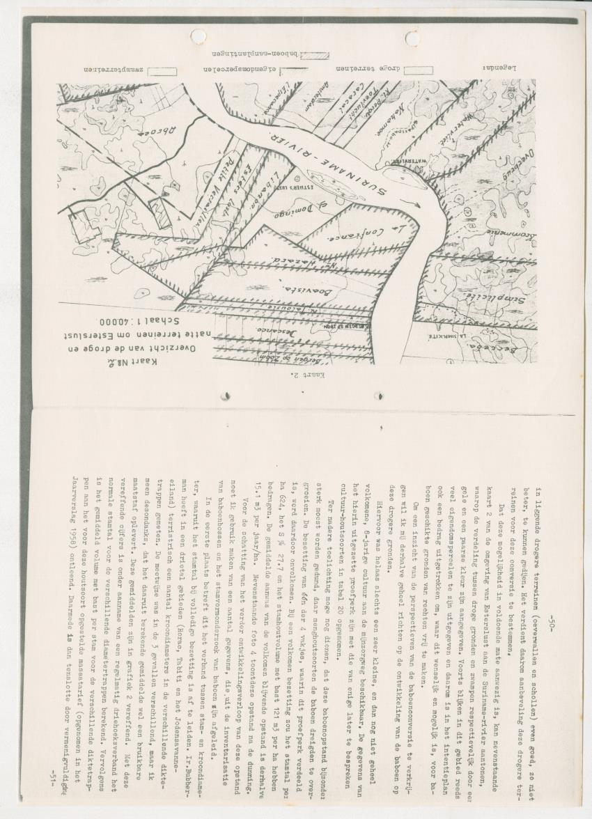 Z-Rapport over het gedurende de maanden juli en augustus 1961 in Suriname en de Nederlandse Antillen ten behoeve van het tien jaren plan verrichte onderzoek op het gebied van de Bosbouw - New Page