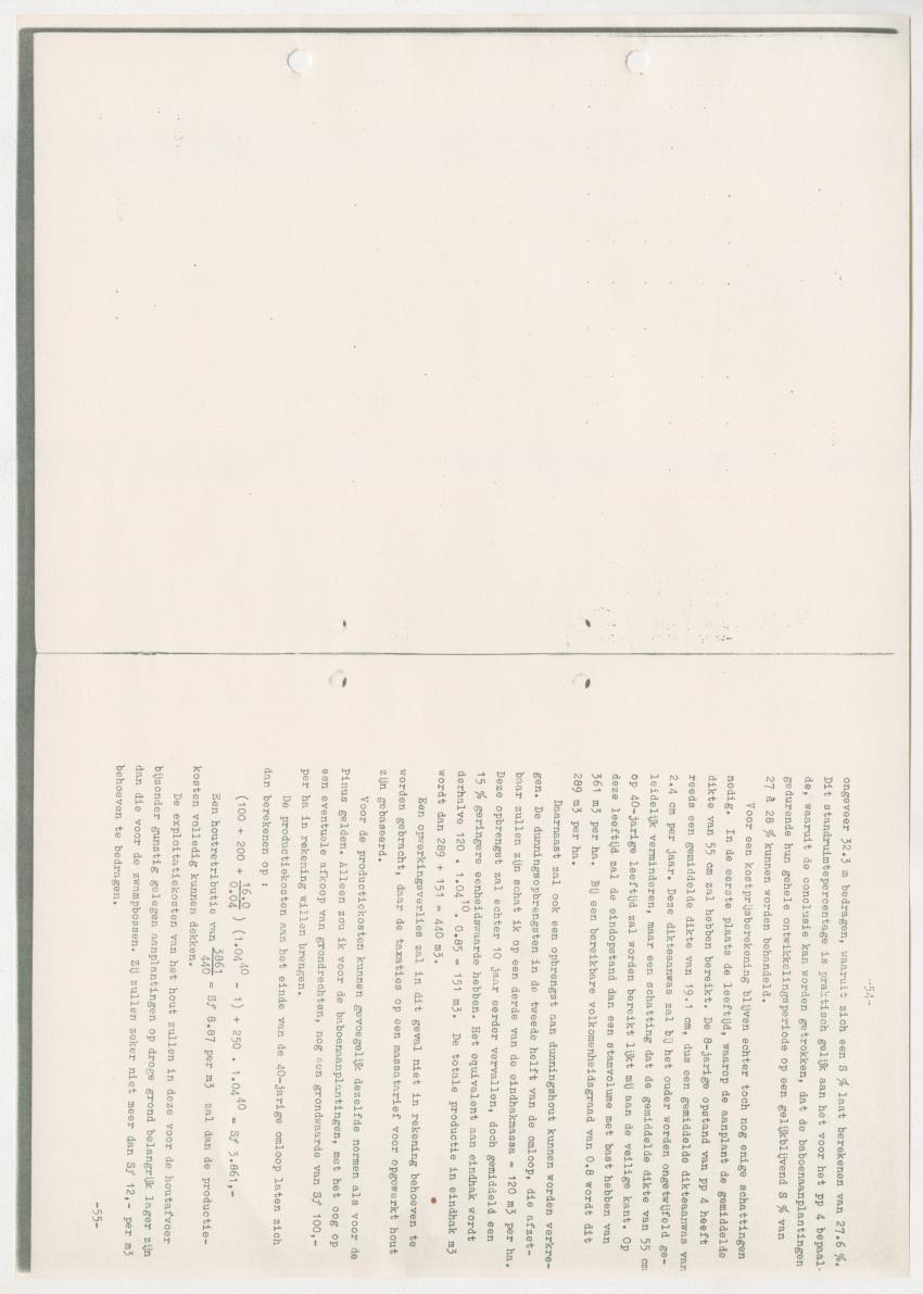 Z-Rapport over het gedurende de maanden juli en augustus 1961 in Suriname en de Nederlandse Antillen ten behoeve van het tien jaren plan verrichte onderzoek op het gebied van de Bosbouw - New Page