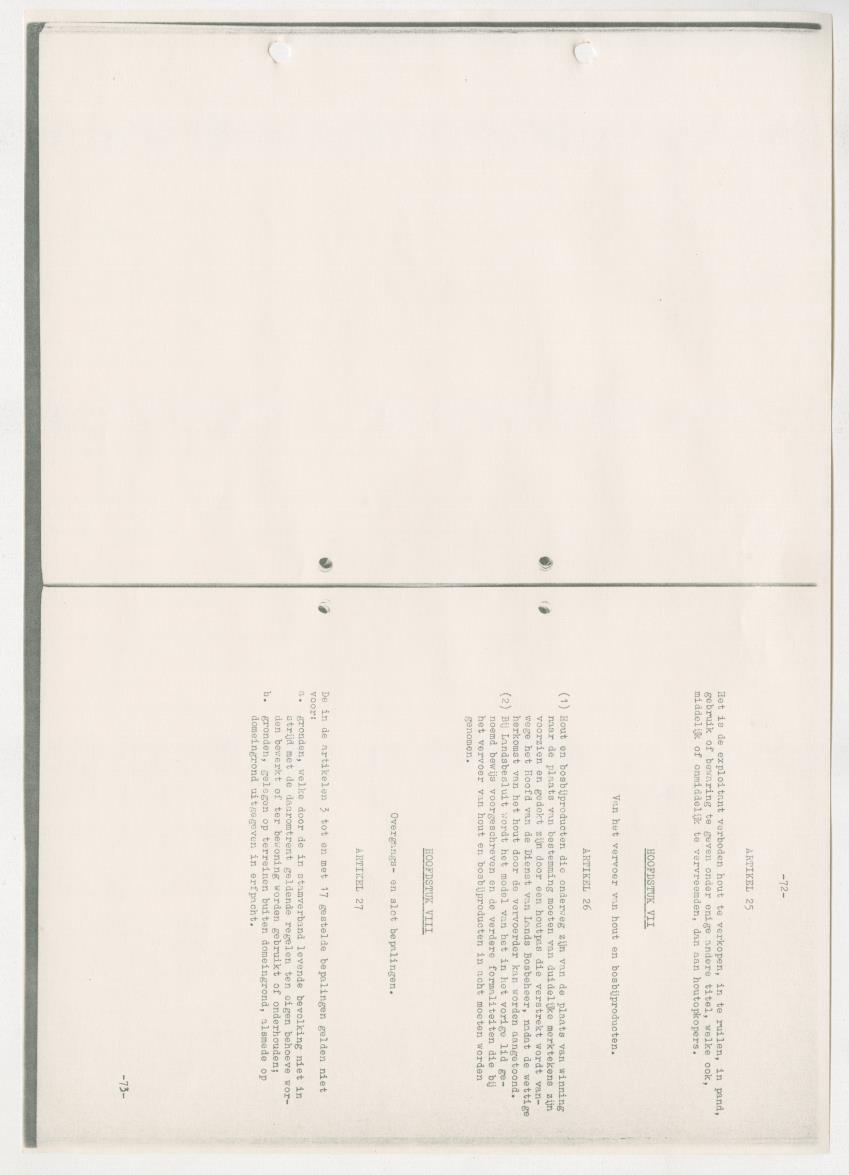 Z-Rapport over het gedurende de maanden juli en augustus 1961 in Suriname en de Nederlandse Antillen ten behoeve van het tien jaren plan verrichte onderzoek op het gebied van de Bosbouw - New Page