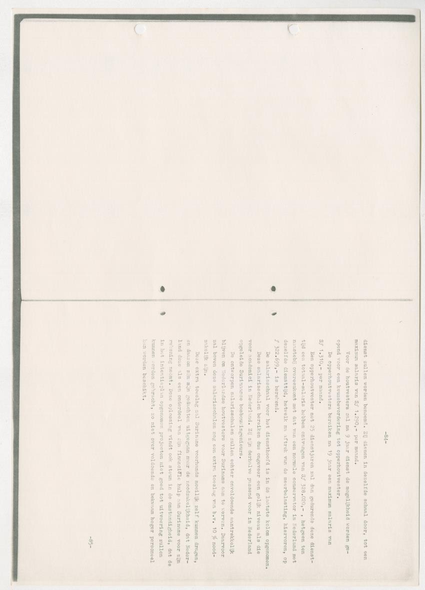 Z-Rapport over het gedurende de maanden juli en augustus 1961 in Suriname en de Nederlandse Antillen ten behoeve van het tien jaren plan verrichte onderzoek op het gebied van de Bosbouw - New Page