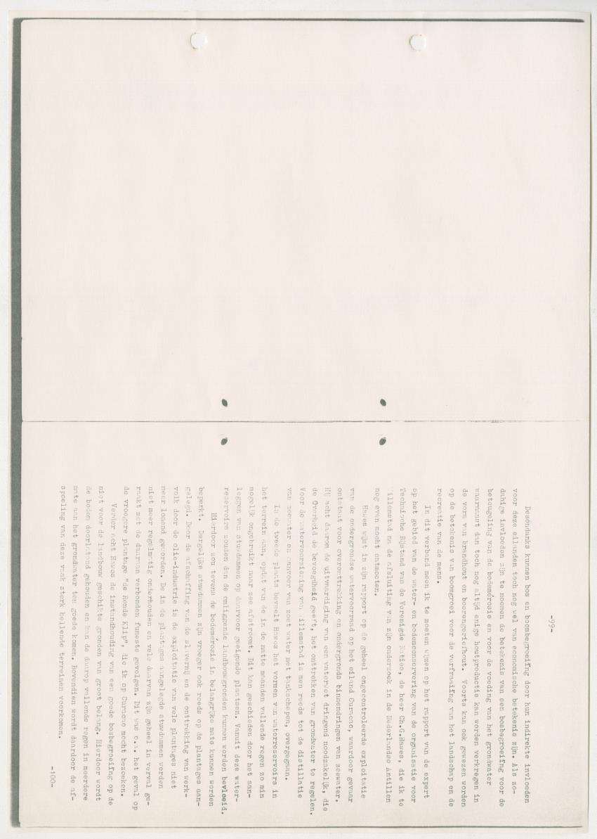 Z-Rapport over het gedurende de maanden juli en augustus 1961 in Suriname en de Nederlandse Antillen ten behoeve van het tien jaren plan verrichte onderzoek op het gebied van de Bosbouw - New Page