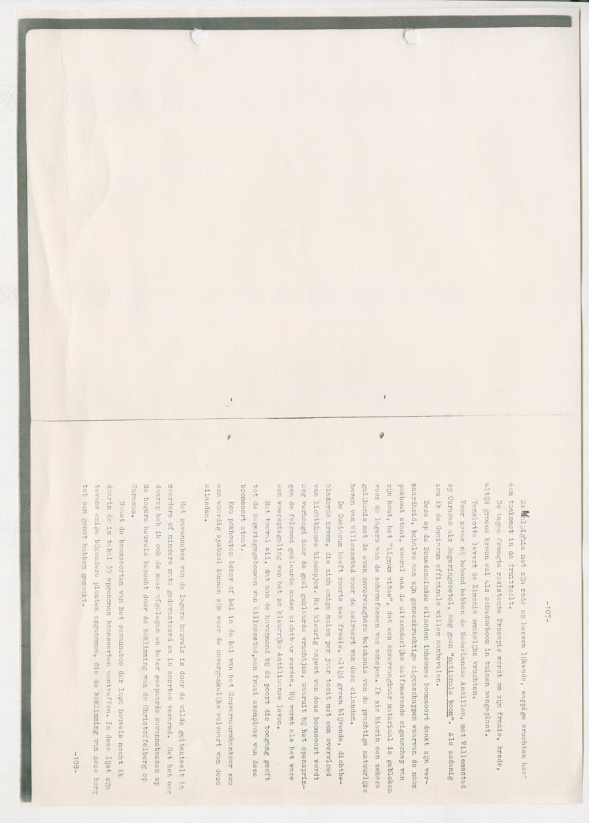 Z-Rapport over het gedurende de maanden juli en augustus 1961 in Suriname en de Nederlandse Antillen ten behoeve van het tien jaren plan verrichte onderzoek op het gebied van de Bosbouw - New Page