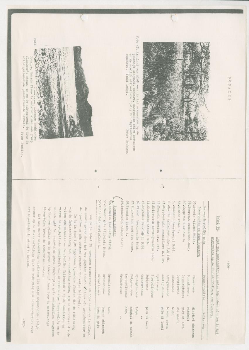 Z-Rapport over het gedurende de maanden juli en augustus 1961 in Suriname en de Nederlandse Antillen ten behoeve van het tien jaren plan verrichte onderzoek op het gebied van de Bosbouw - New Page