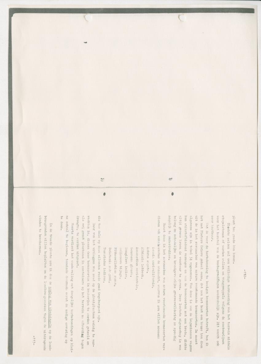 Z-Rapport over het gedurende de maanden juli en augustus 1961 in Suriname en de Nederlandse Antillen ten behoeve van het tien jaren plan verrichte onderzoek op het gebied van de Bosbouw - New Page