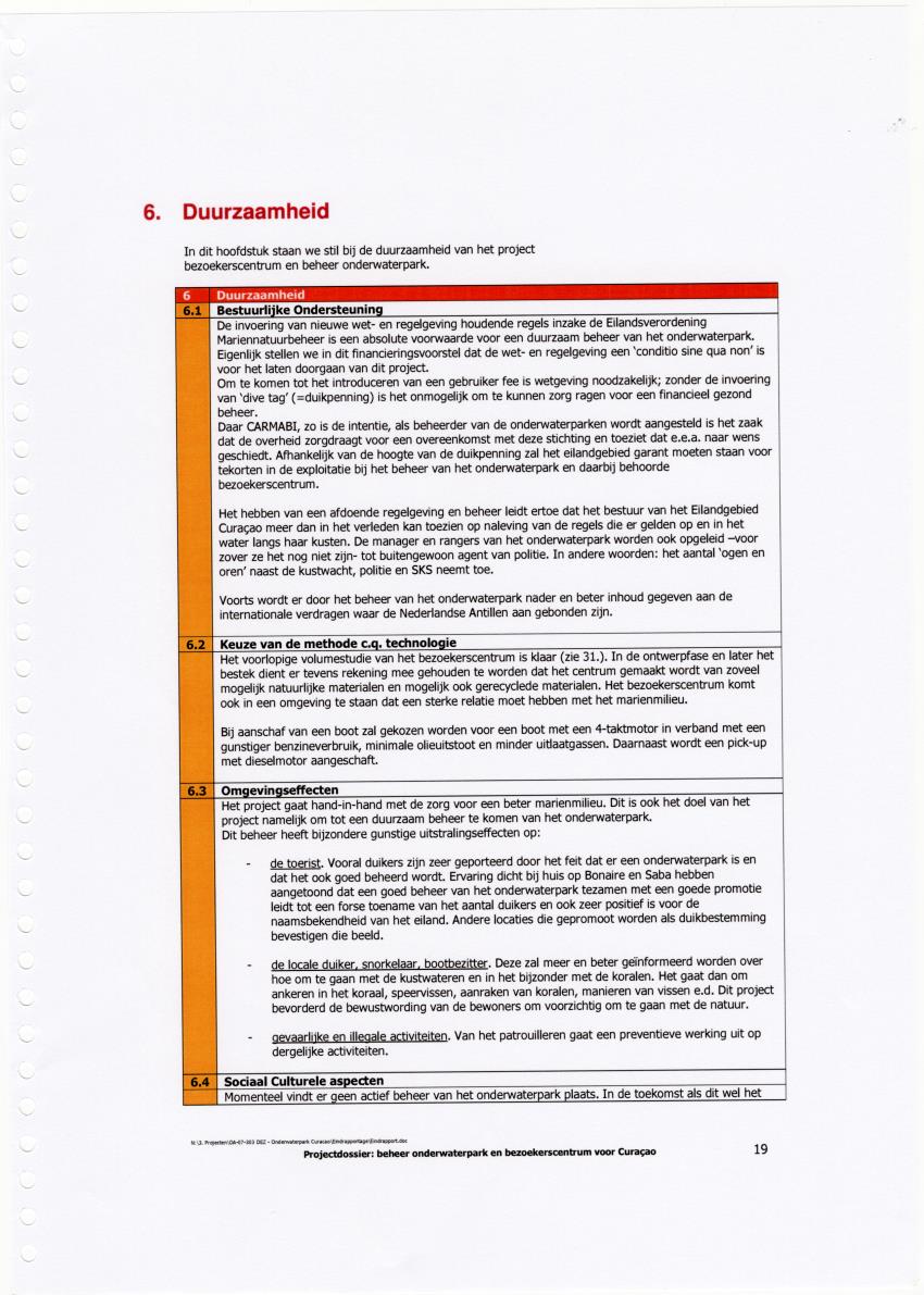 Z-Beheer Onderwaterpak en Bezoekerscentrum voor Curacao - New Page