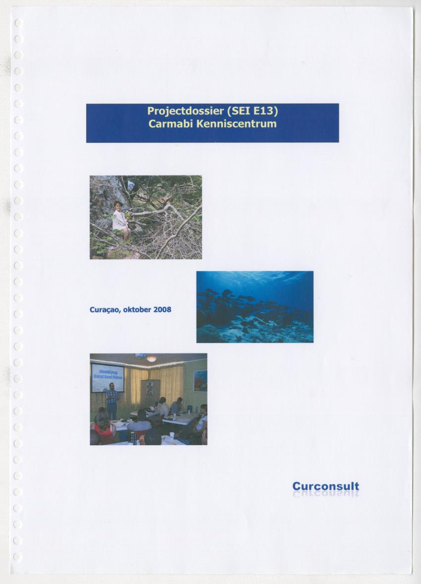 Projectdossier (SEI E13) Carmabi Kenniscentrum - New Page