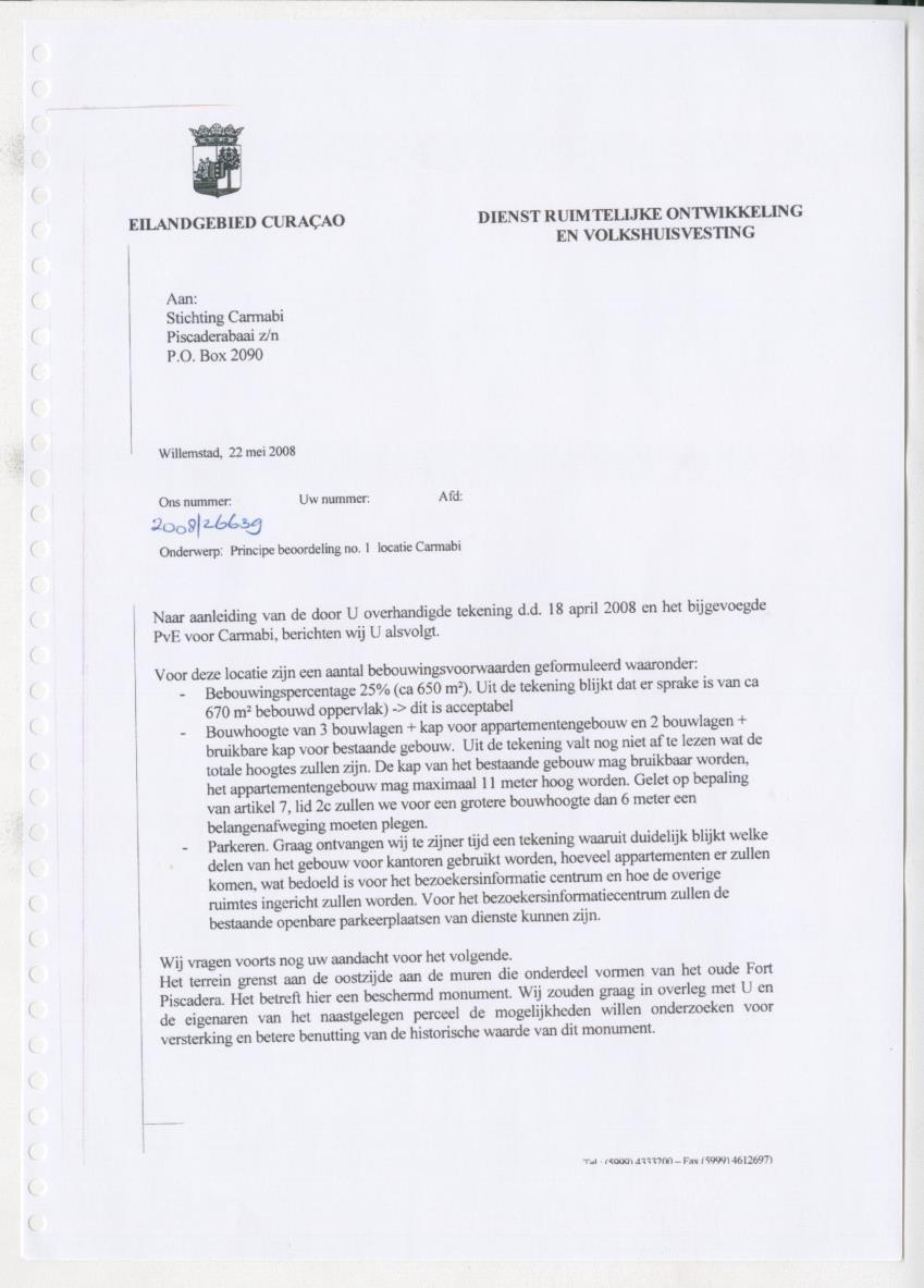 Projectdossier (SEI E13) Carmabi Kenniscentrum - New Page