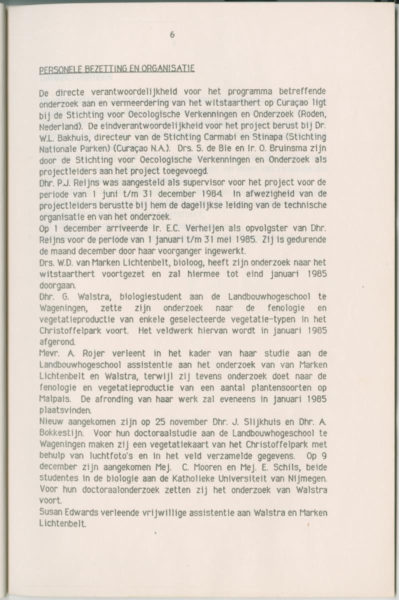 Project Bina, voortgangsrapport nr 2 - New Page