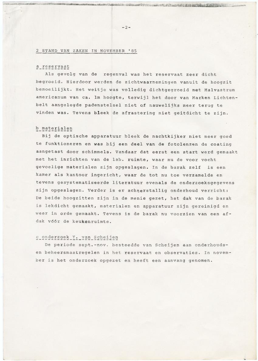 Project Bina, voortgangsrapport nr 4 - New Page