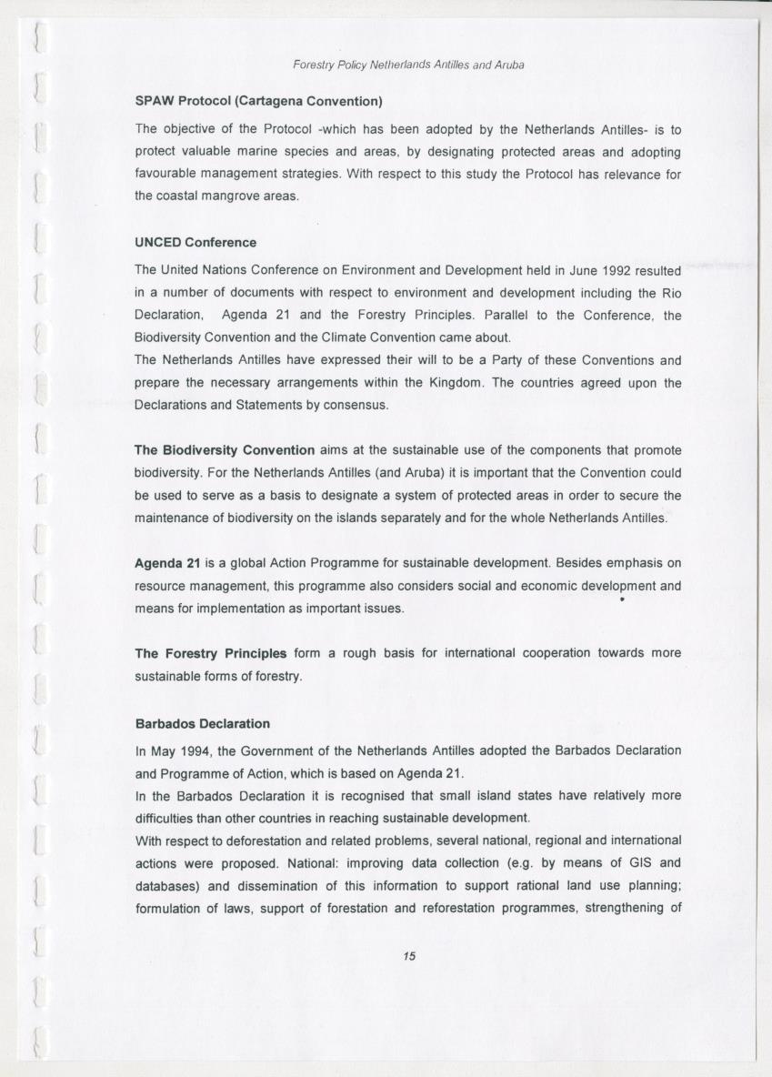 Z-Forestry Policies in the Netherlands Antilles and Aruba - New Page