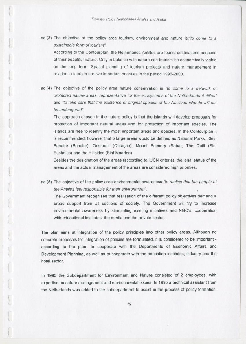 Z-Forestry Policies in the Netherlands Antilles and Aruba - New Page