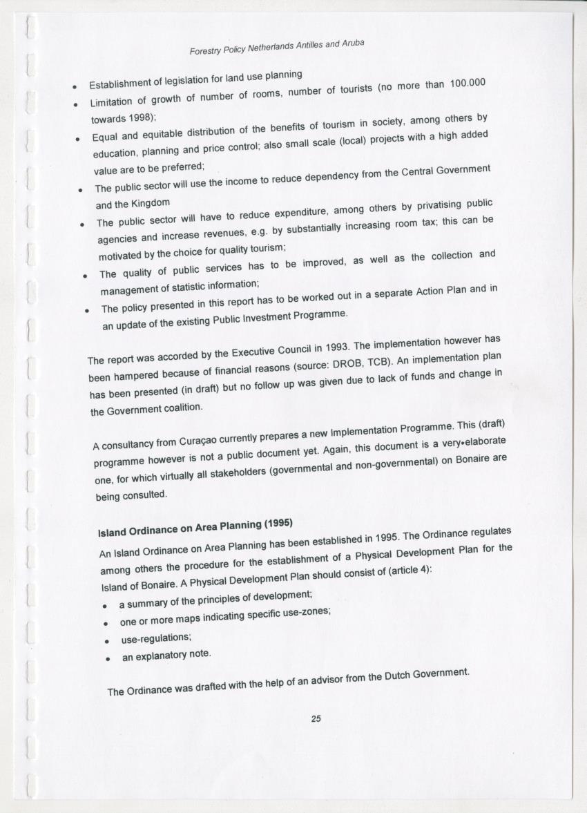 Z-Forestry Policies in the Netherlands Antilles and Aruba - New Page