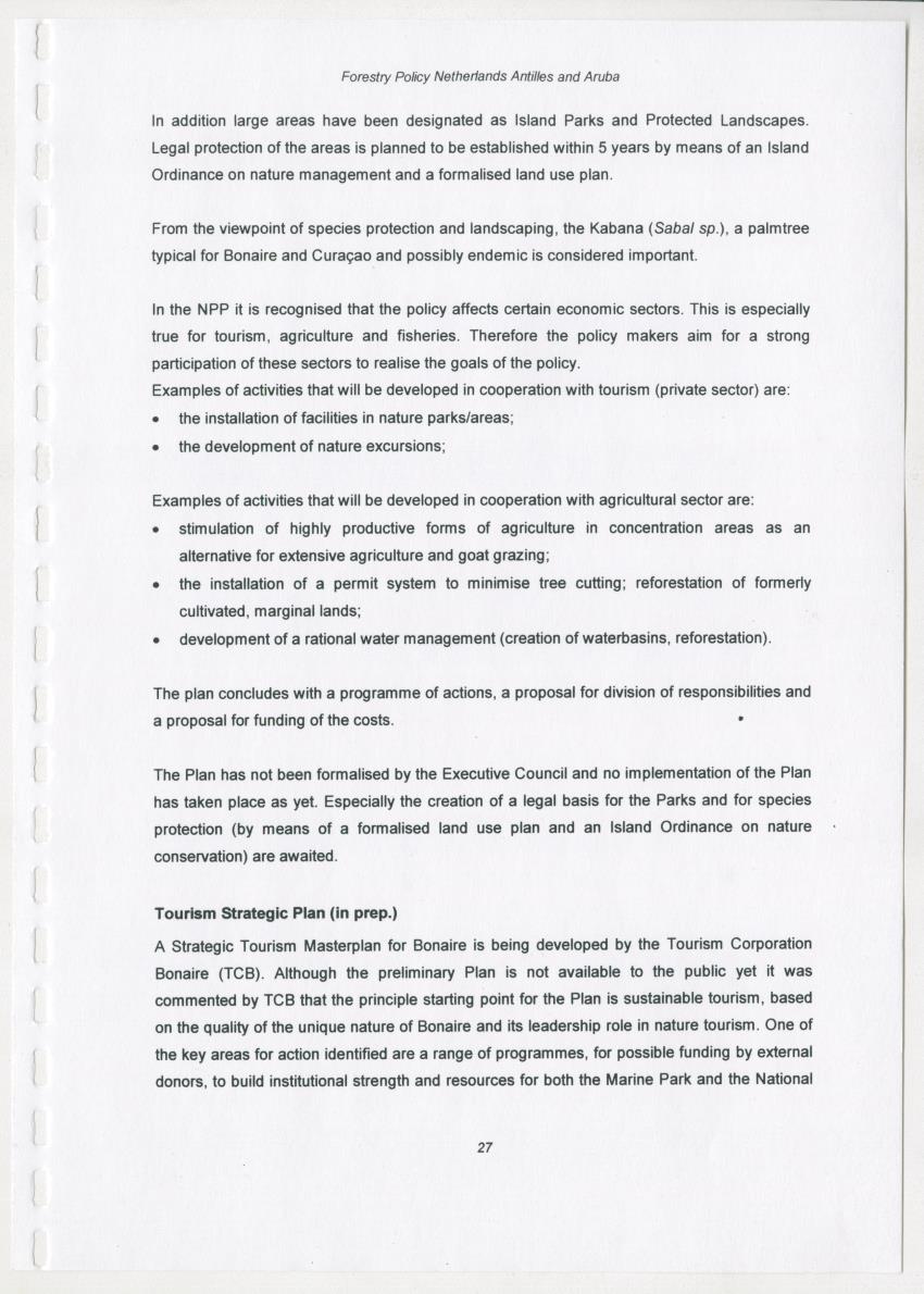 Z-Forestry Policies in the Netherlands Antilles and Aruba - New Page