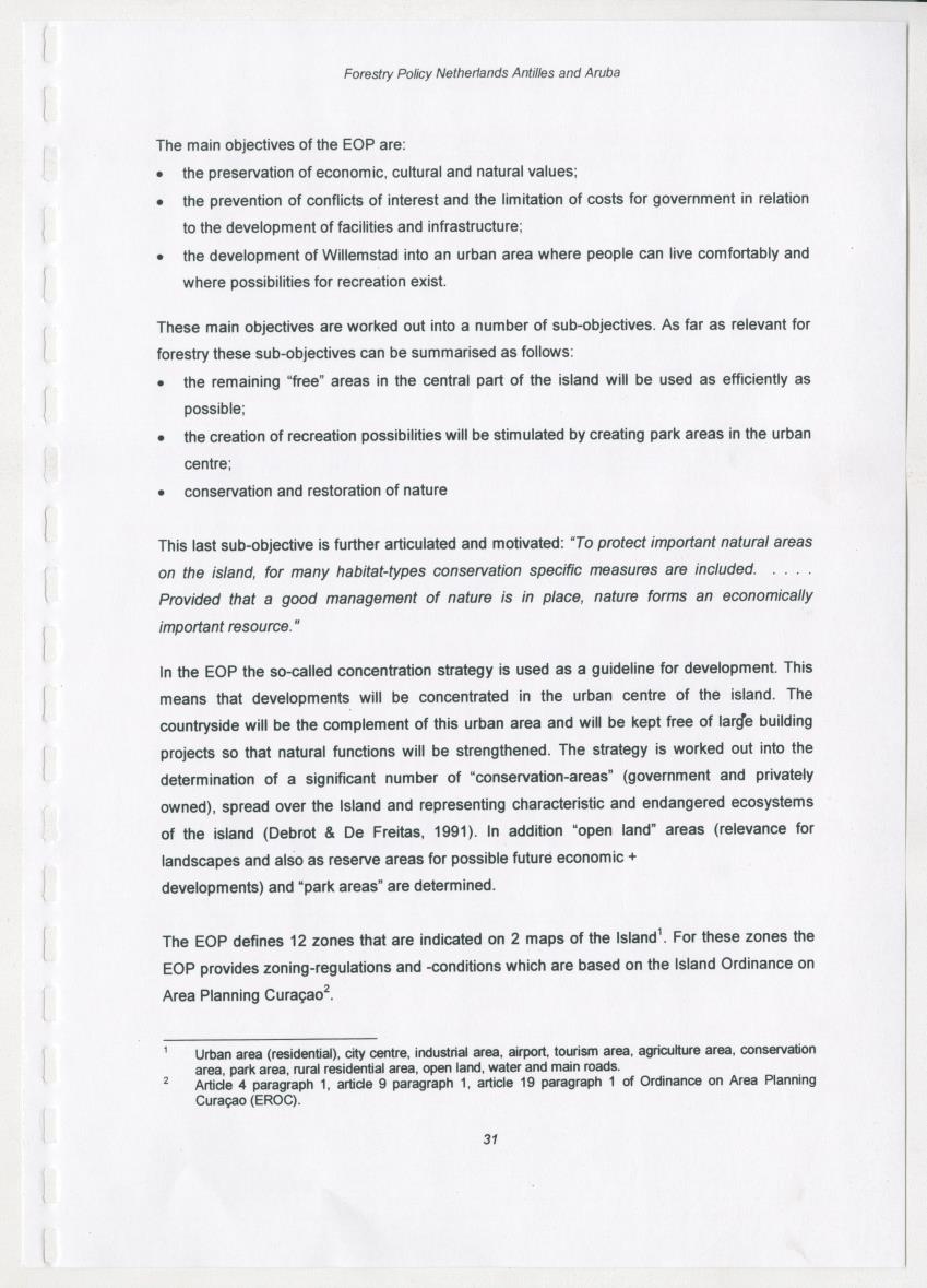 Z-Forestry Policies in the Netherlands Antilles and Aruba - New Page