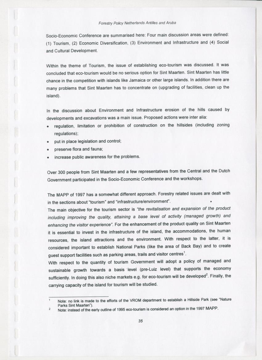 Z-Forestry Policies in the Netherlands Antilles and Aruba - New Page