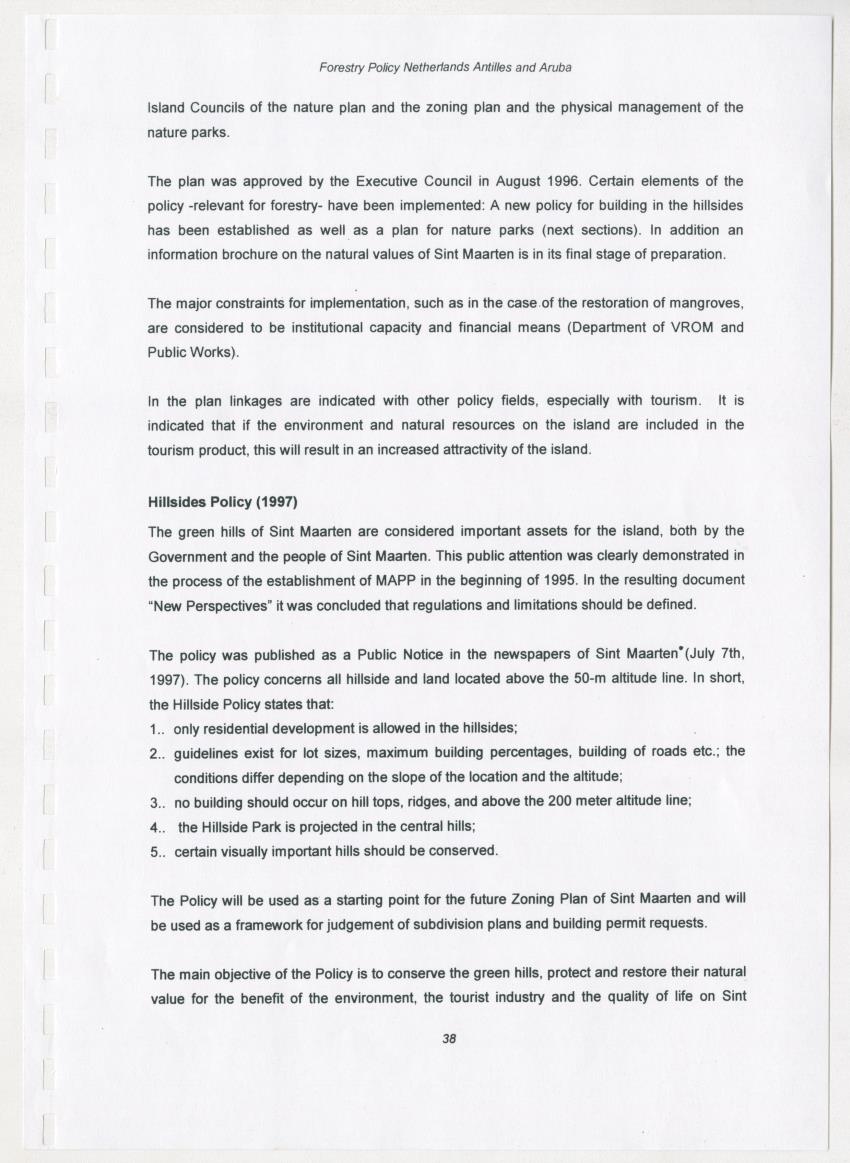 Z-Forestry Policies in the Netherlands Antilles and Aruba - New Page