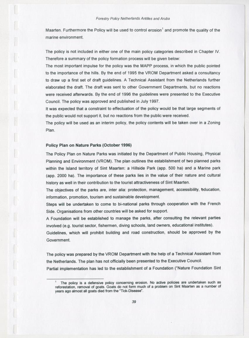 Z-Forestry Policies in the Netherlands Antilles and Aruba - New Page