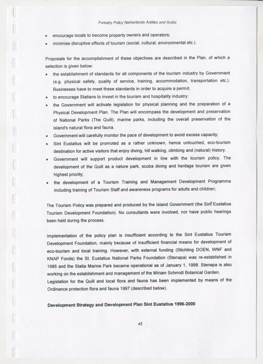 Z-Forestry Policies in the Netherlands Antilles and Aruba - New Page