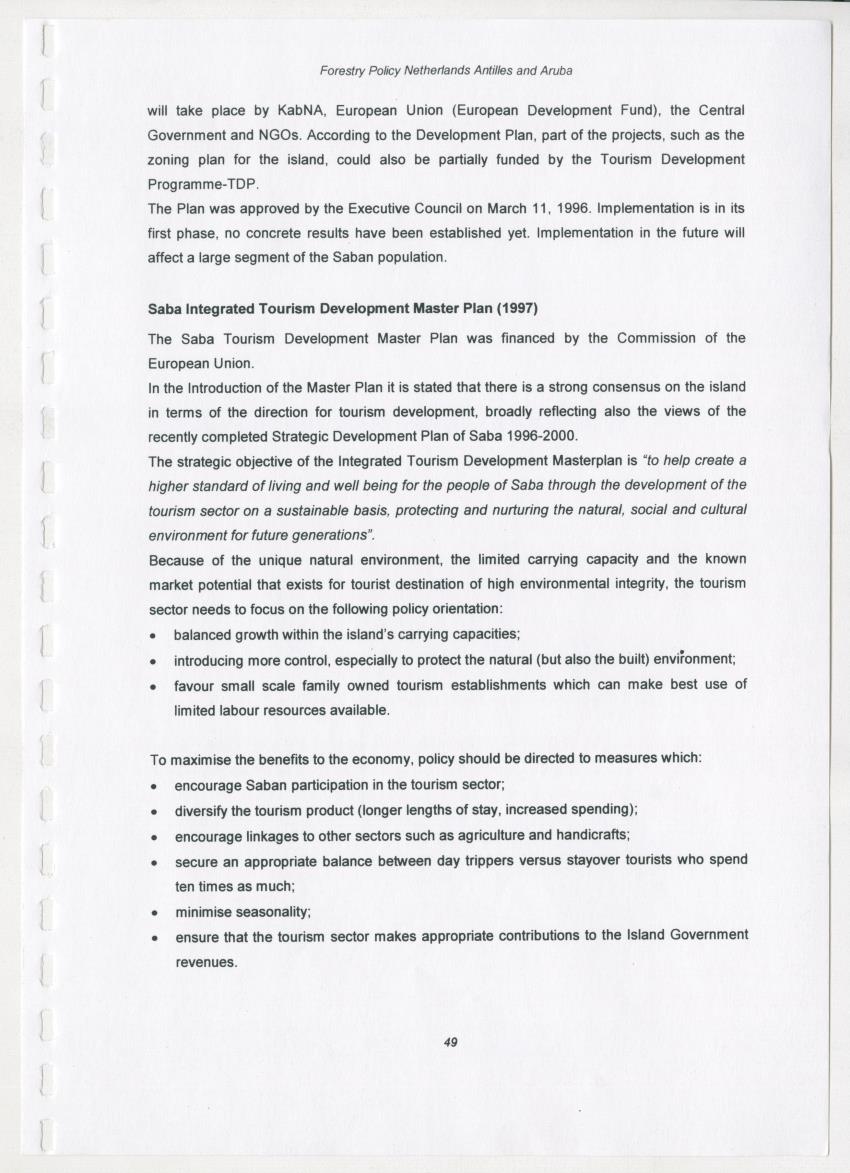 Z-Forestry Policies in the Netherlands Antilles and Aruba - New Page