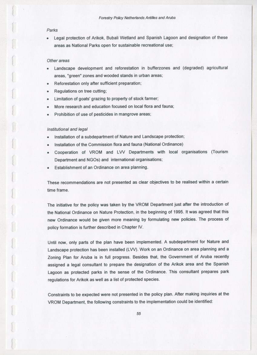 Z-Forestry Policies in the Netherlands Antilles and Aruba - New Page